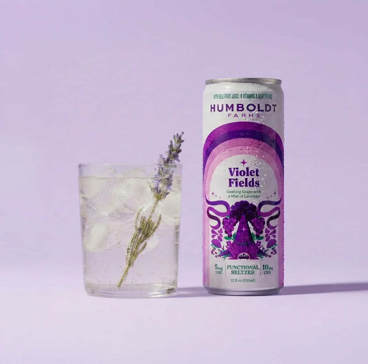 Violet Fields Functional Seltzer