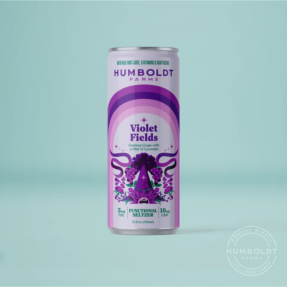 Violet Fields Functional Seltzer